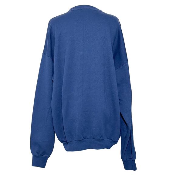 Vintage Barry Manilow Navy Crewneck Sweater XXL - Picture 4 of 7